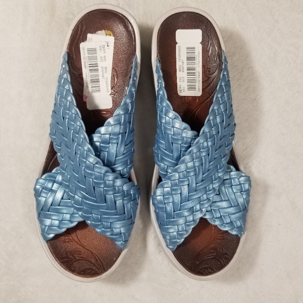 Bzees Dainty Women's Sandals Ballad Blue size 9M